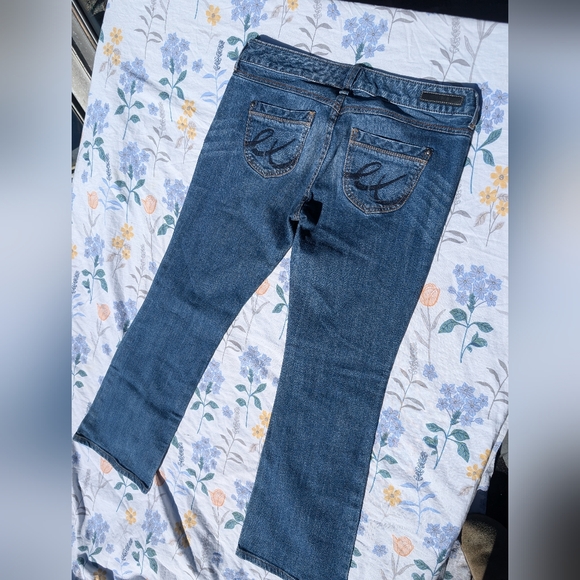 Express Bootcut Stella Regular Fit Low Rise 8 R - Picture 1 of 7